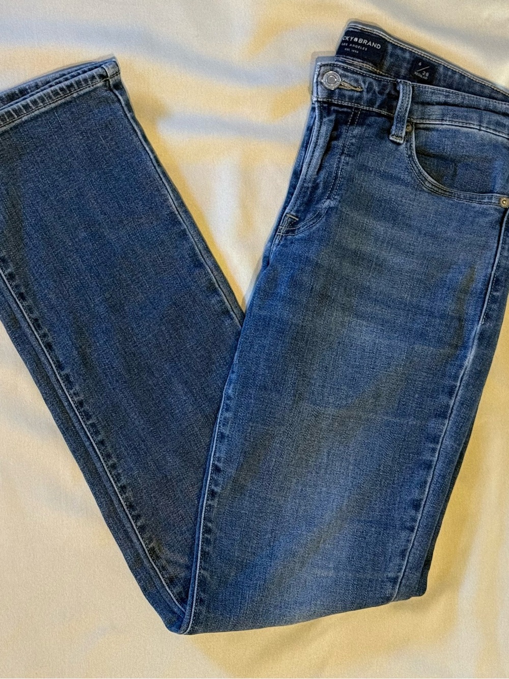 Lucky Brand Blue Slim Straight Jeans